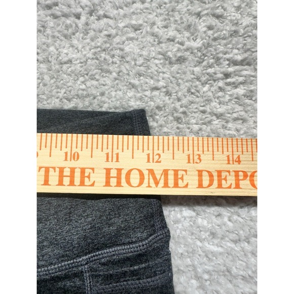 Vuori Leggings Womens Small Gray Heathered Soft Clean Elevation High Rise Crop - Picture 6 of 10